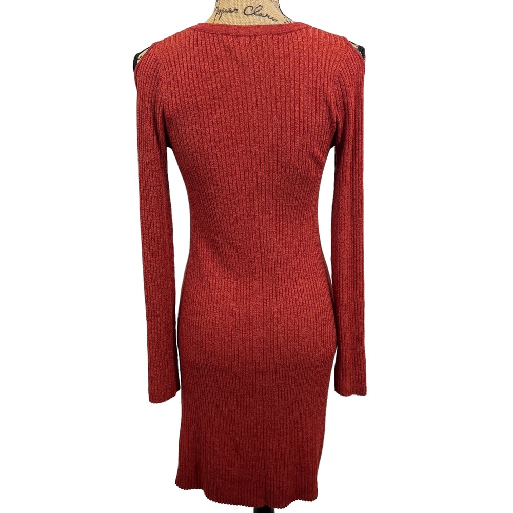 BCBGMaxazria Braiden Dress in Rosewood Color size Small - Picture 2 of 8